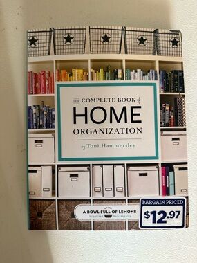 The Complete Book of Home Organization - Teal & White Cover